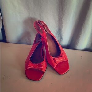 Franco Sarto Red pumps